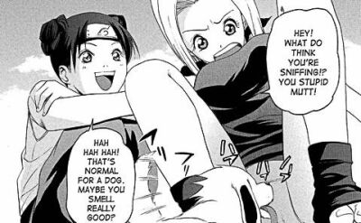 Akamaru Kiba licks Sakura pussy bestiality hentai