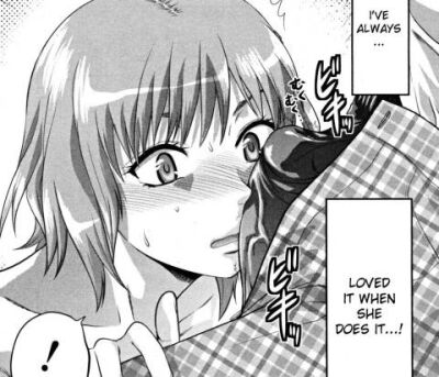 Pervert sister smells brothers cock through underwear Hentai Manga