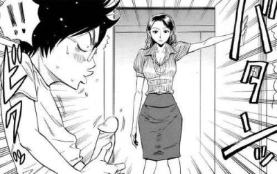 Step Mother caught him masturbating hentai