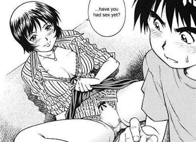 Sexy aunt flashing panties to her nephew incest