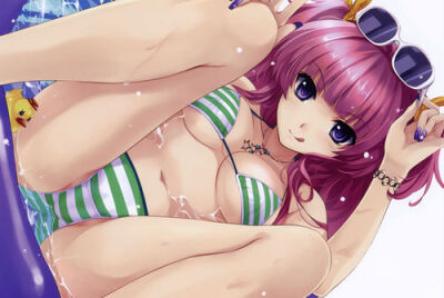 Hot sister in sexy bikini hentai