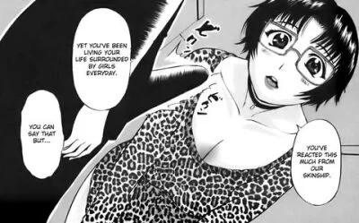 Aunt looks at Newphews Boner Hentai