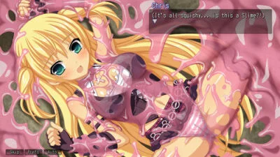 Girl covered in slime upskirt hentai