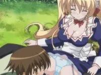 Omamori Himari Upskirt Panties