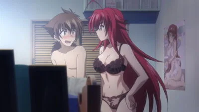 Rias Gremory Ecchi in underwear