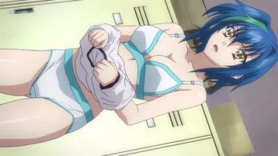 Xenovia Ecchi in Underwear Cleavage