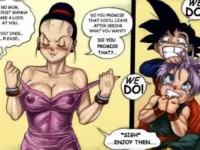 Chichi showing tits in kamehasutra hentai
