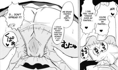 Minato x Tsukiumi Panties Cunnilingus