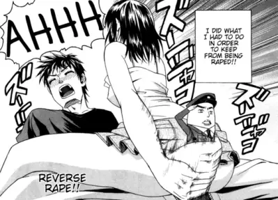 Misunderstood girl giving handjob