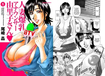Married woman and tv announcer shows huge breasts