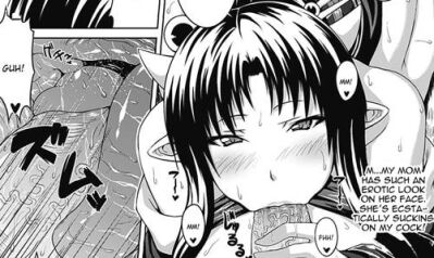 Demon Mom Blowjob