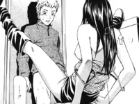 Girl spreading her legs and flashing pussy to stranger in public toilet