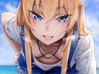 downblouse nipple hentai